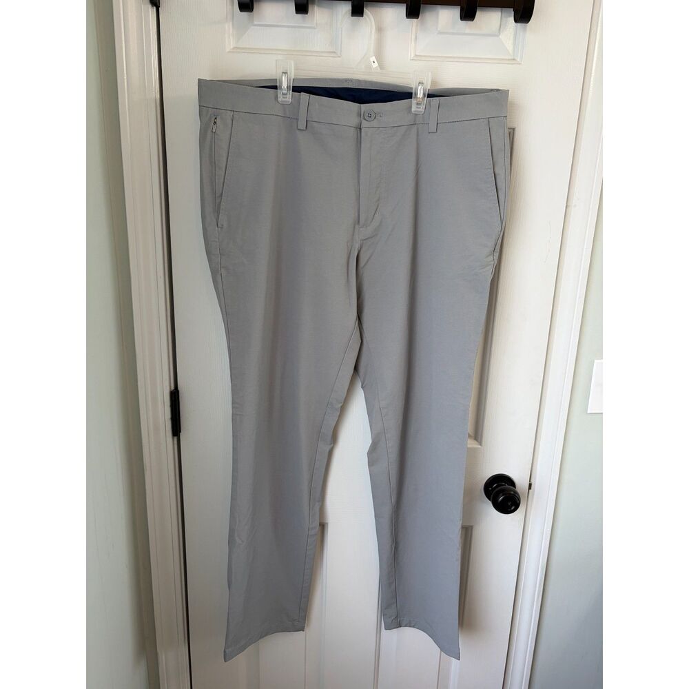 Vineyard Vines Men's On The Go Gray Pants Size 38x32